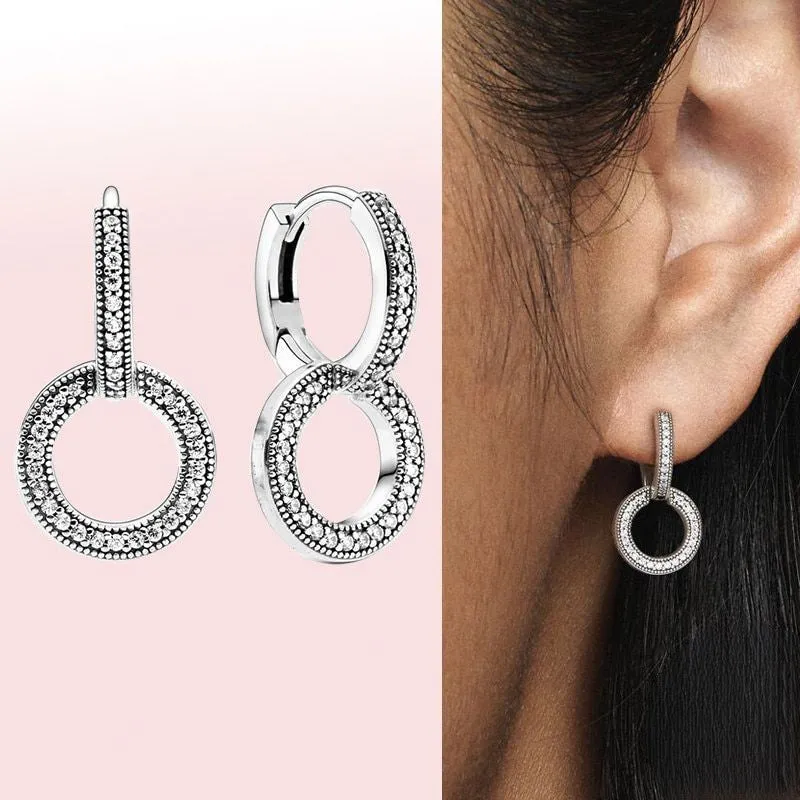 Silver Charms Earrings For Women