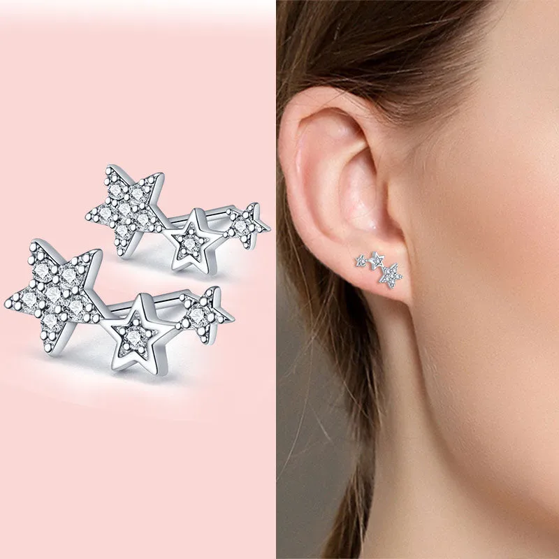 Silver Charms Earrings For Women