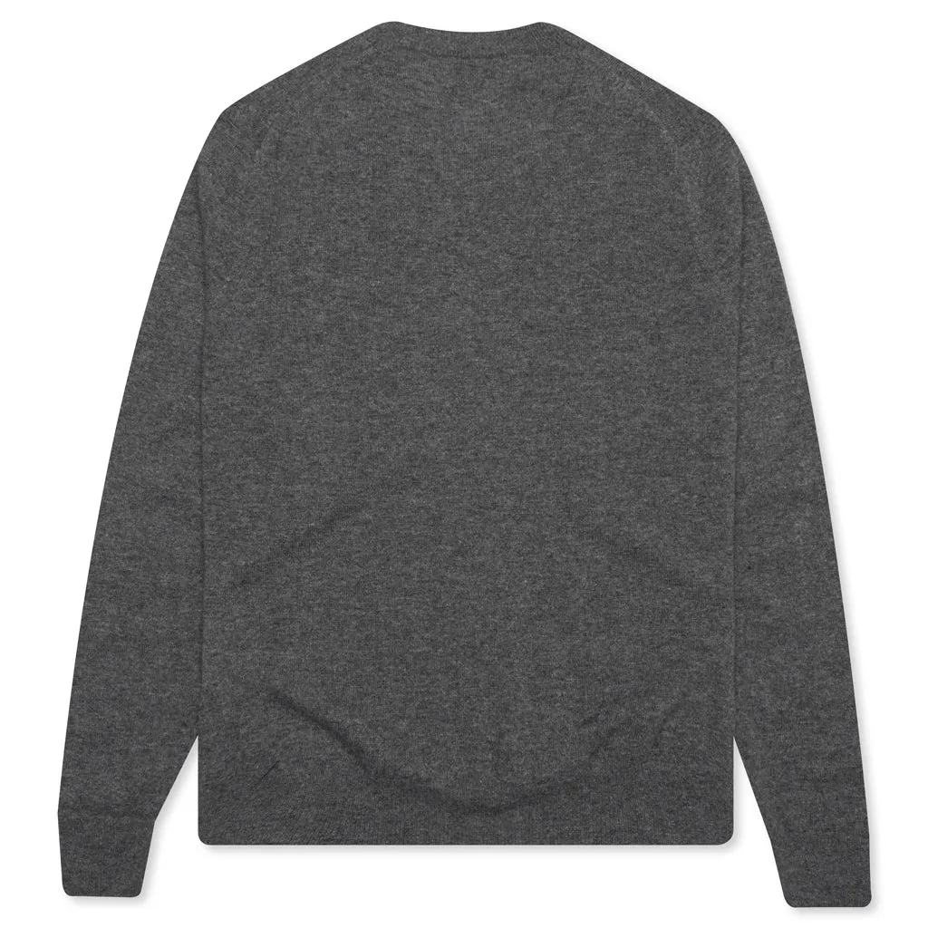 Small Heart Sweater - Grey