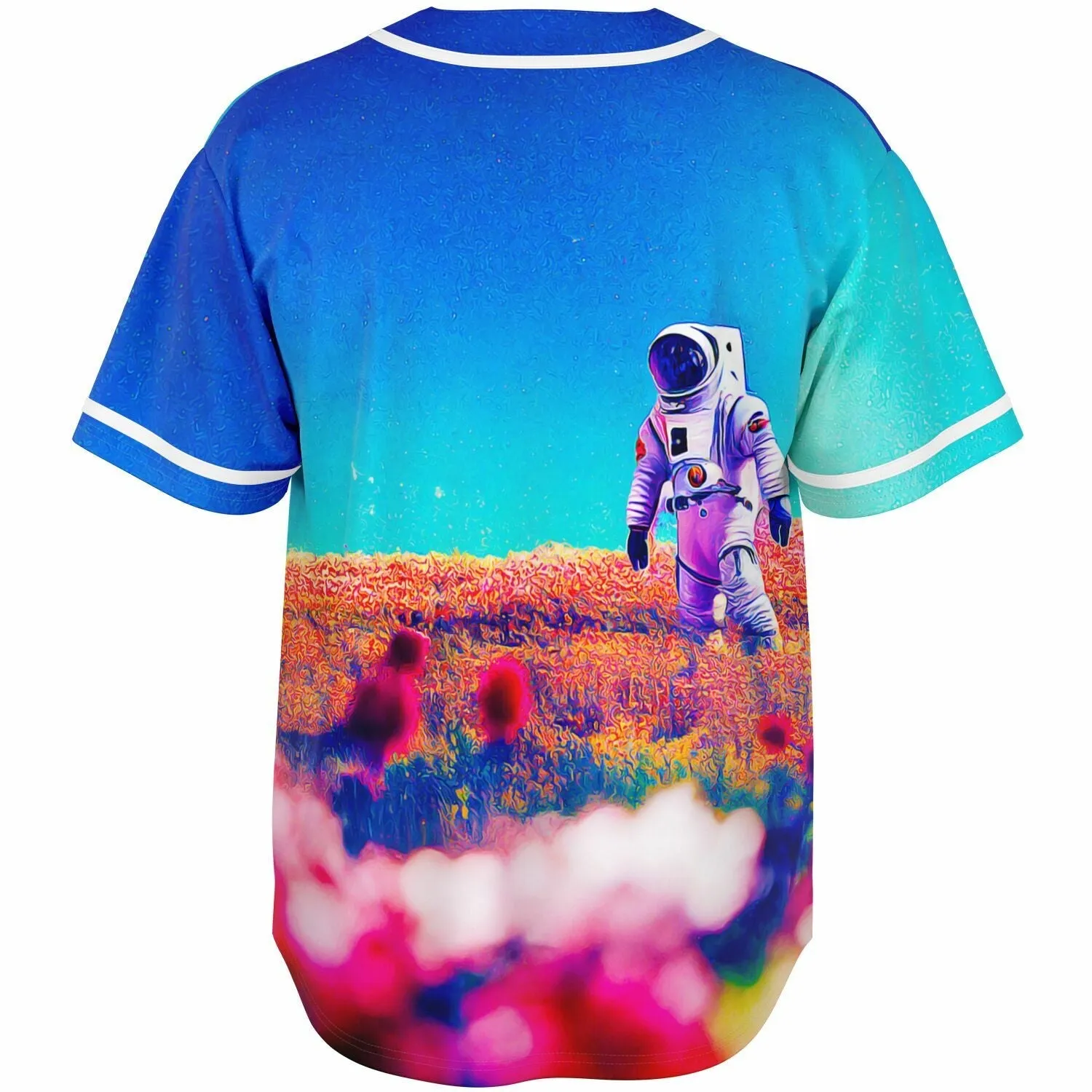 Space Flower Walk Women Jersey