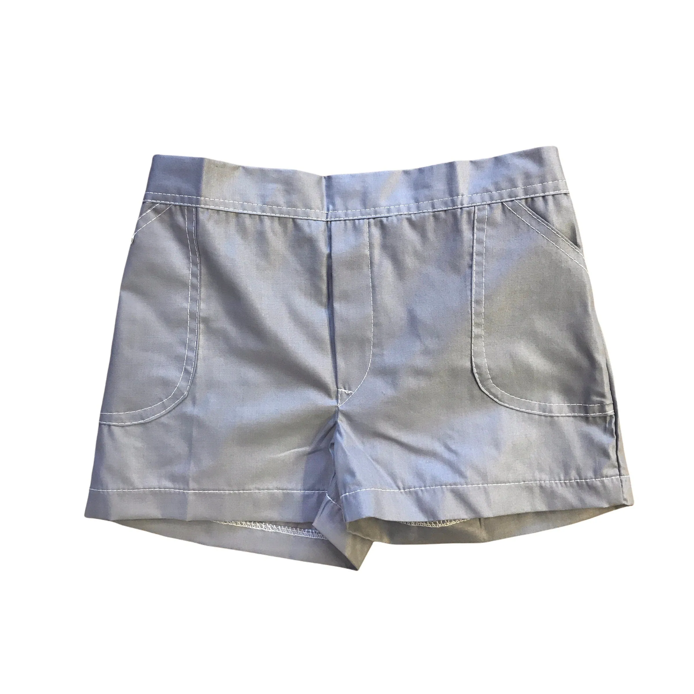 Vintage 1970's Grey Toddler Shorts / 3-4Y