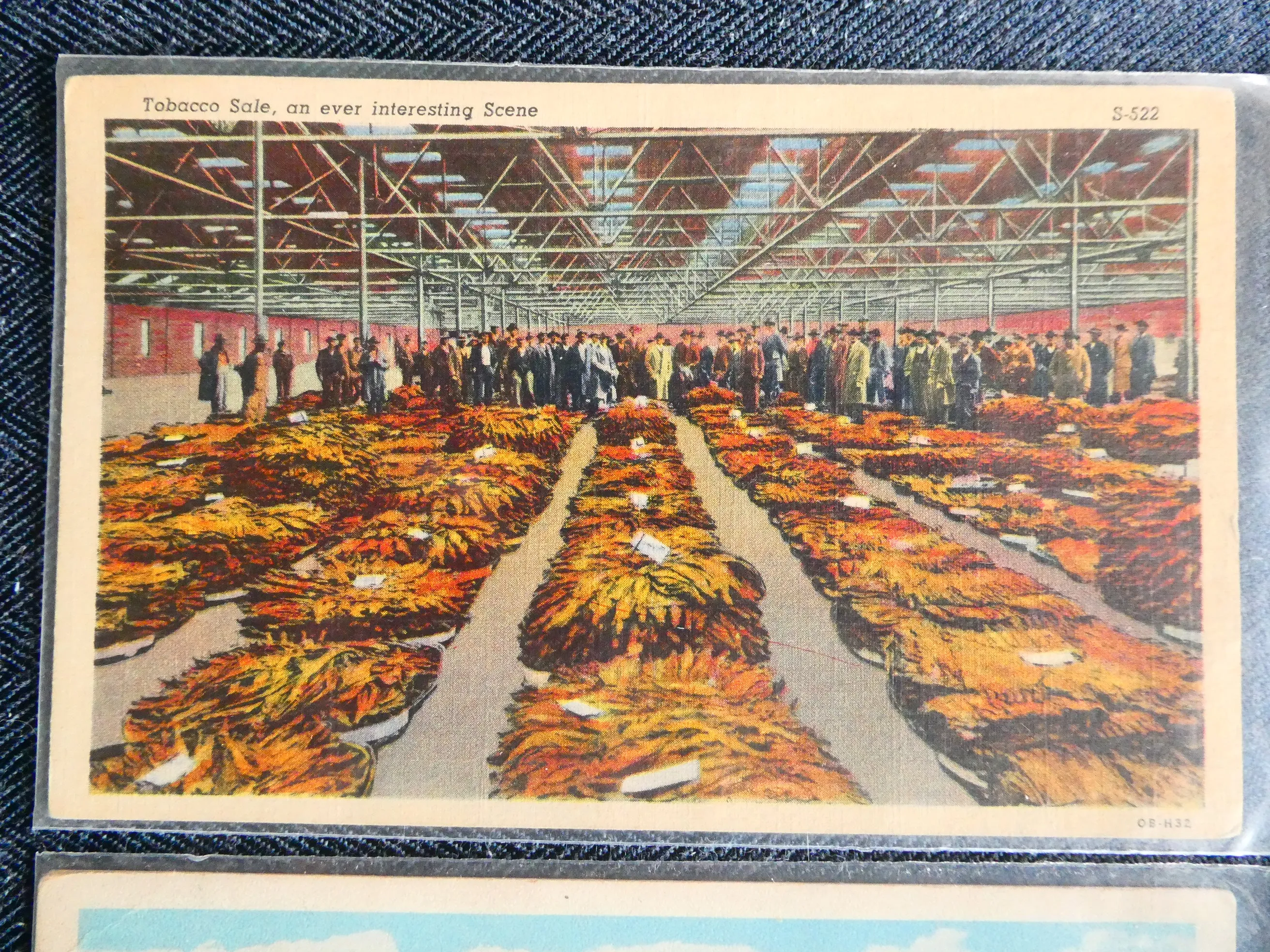 Vintage Tobacco Postcards, c. 1920-1970s - Lot of 4 Cards