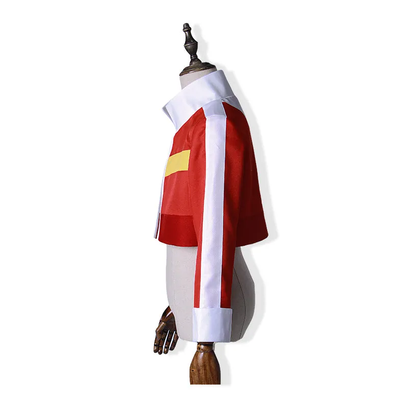 Voltron Keith costume cosplay  red coat top