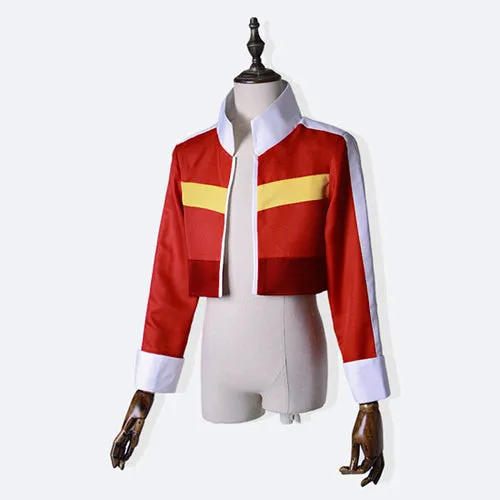 Voltron Keith costume cosplay  red coat top