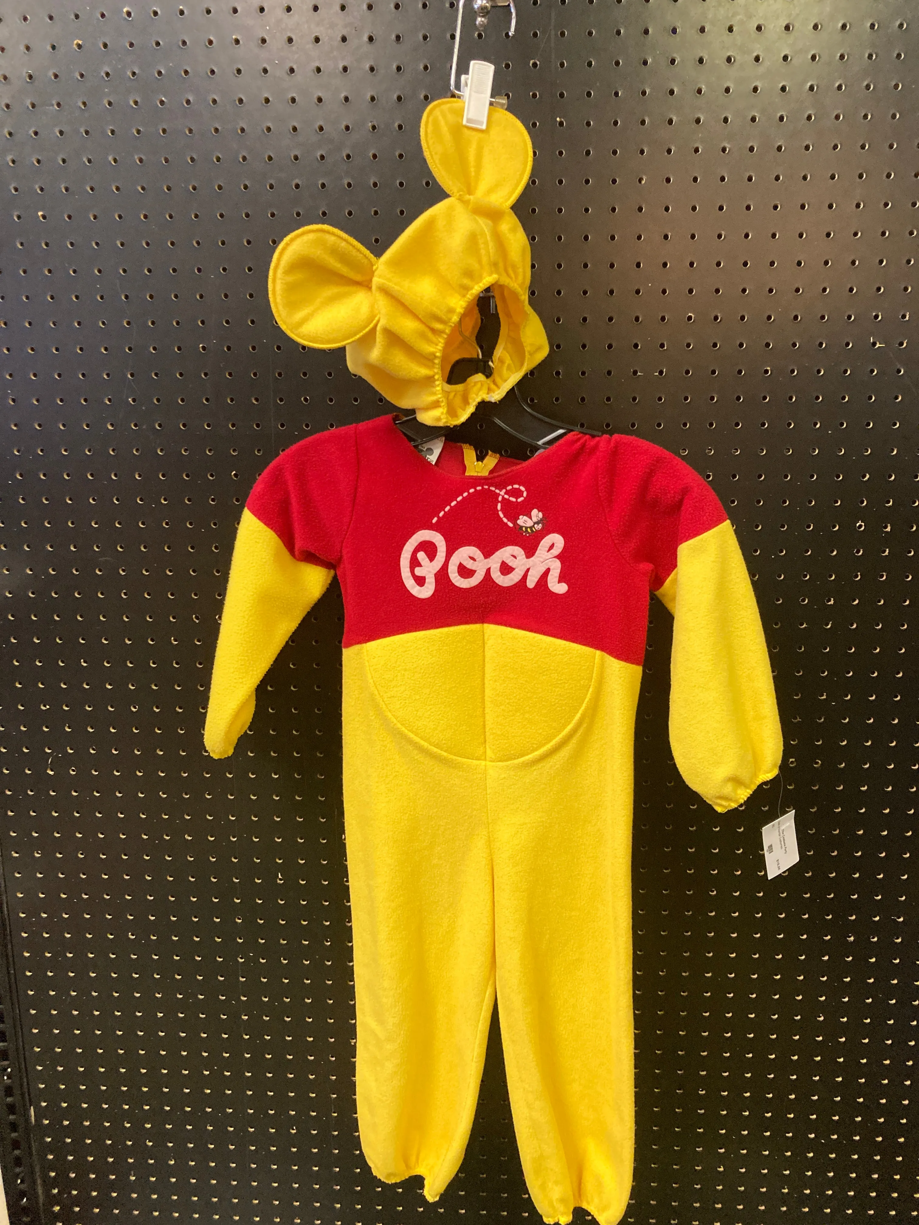 Winnie The Pooh Vintage Child Costume 2T - 4T