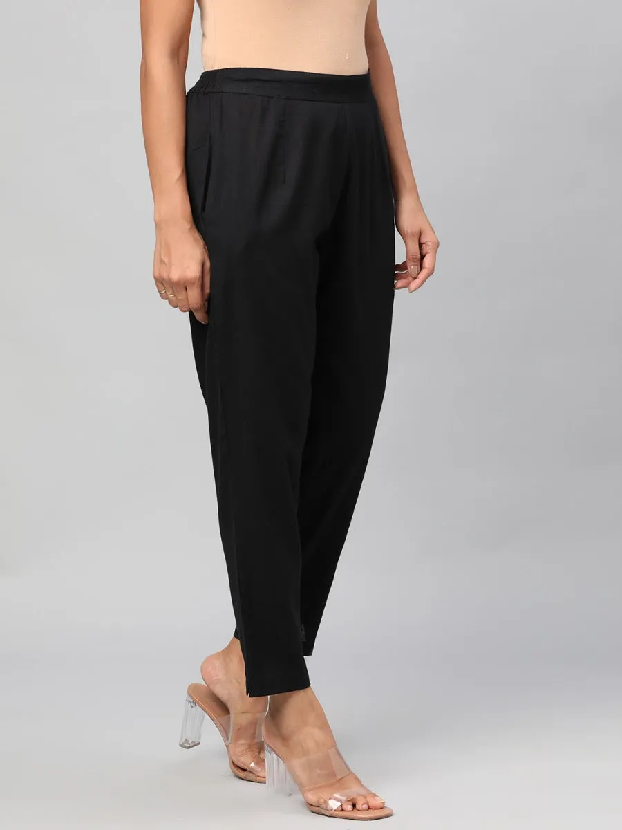 Women Black Trouser