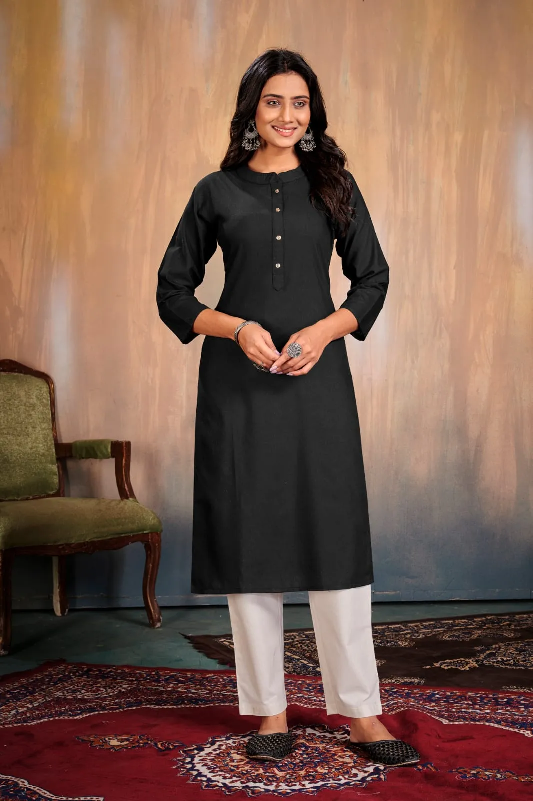 Women Plain Kurti