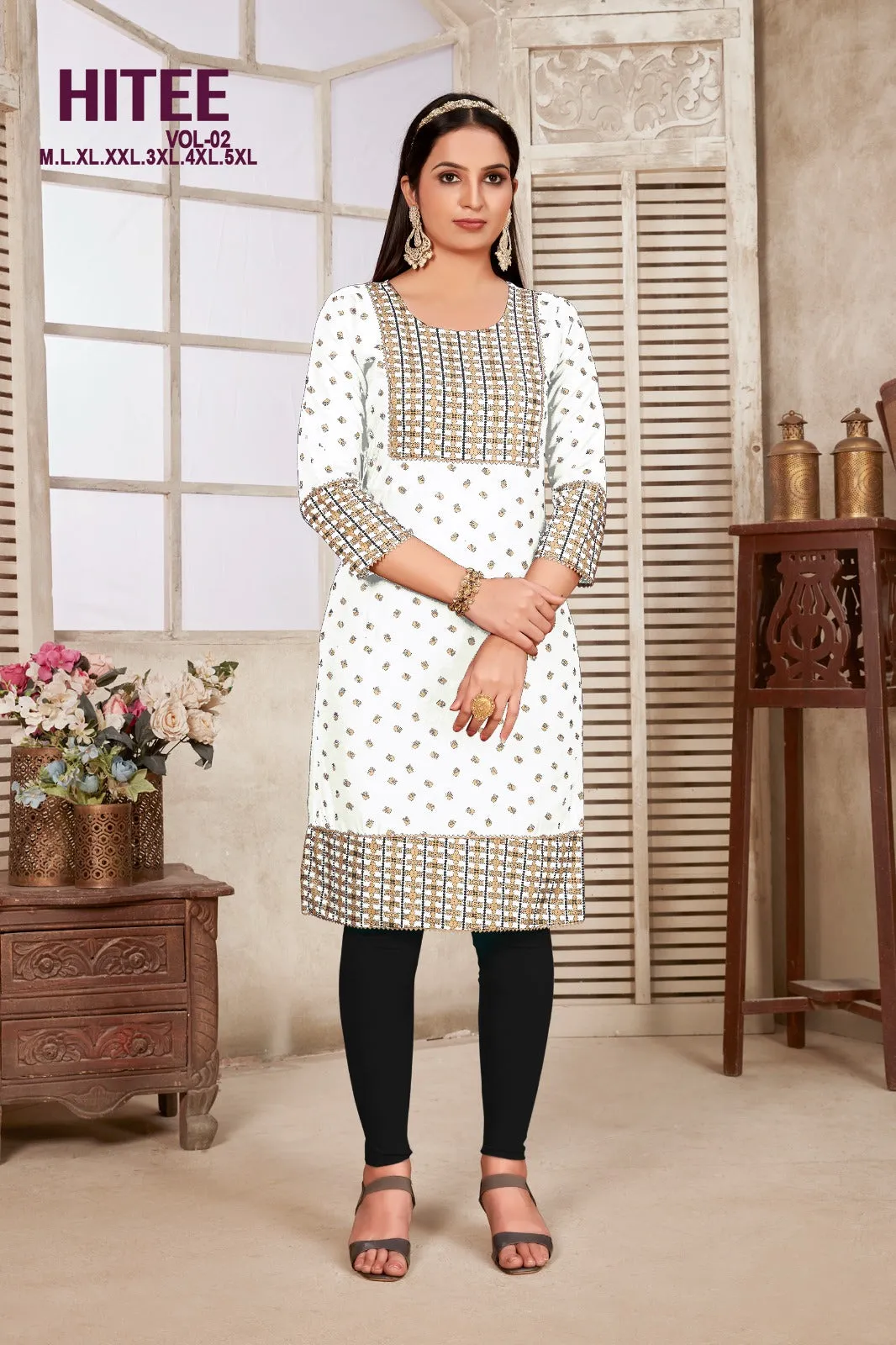 Women Stylish Fancy Kurti Top