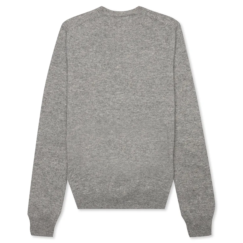 Women's Knit Sweater - Grey